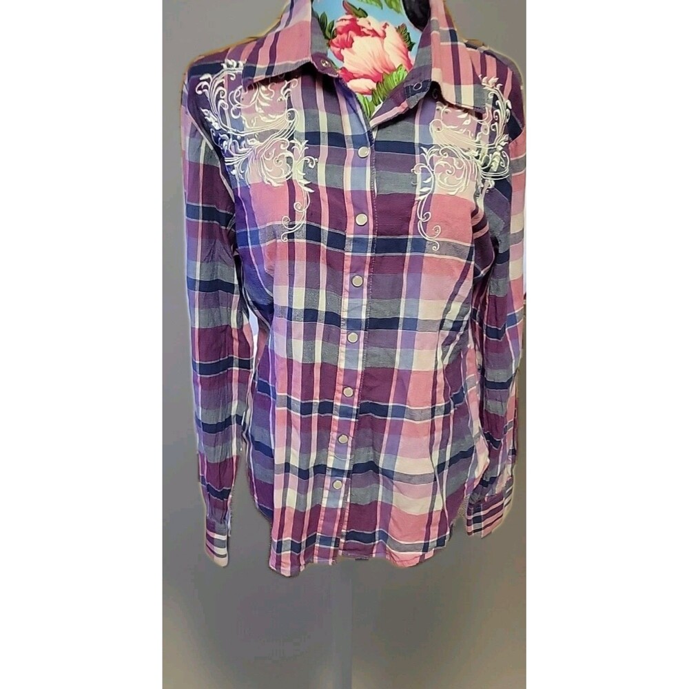 Saddle River Ladies Western Wear Made In USA Size Large runs small